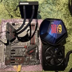 i9 9900k マザーボード 簡易水冷 電源ユニット セットのサムネイル