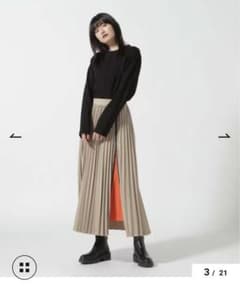 おから様専用!!Risley ジッププリーツスカートのサムネイル