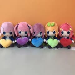 タグ付き 五等分の花嫁 ぬいぐるみタッセル 5点セット カーテン魂