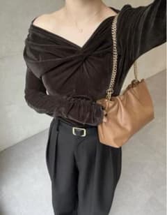 gemeil 2wayギャザーチェーンバッグのサムネイル