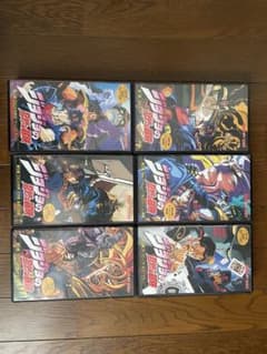 ジョジョの奇妙な冒険　VHSビデオ全6巻 ジョジョの奇妙な冒険 VHSビデオ全6巻 - メルカリ