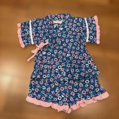 Ampersand ベビー甚平 花柄 80cmのサムネイル