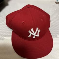 New Era ニューヨークヤンキース キャップ レッドのサムネイル