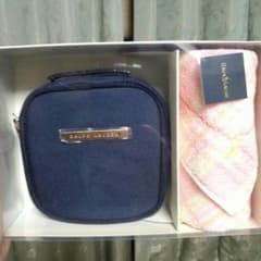 新品未使用　ラルフローレン　タオルハンカチ　ポーチのサムネイル