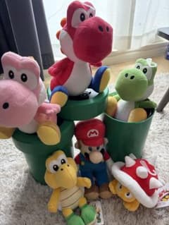 ヨッシー ノコノコ マリオ トゲゾー ぬいぐるみ セット ドカン付き ヨッシー ノコノコ マリオ トゲゾー ぬいぐるみ セット ドカン付き