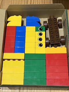 （中古）レゴデュプロ 箱詰めスタートセット ①のサムネイル