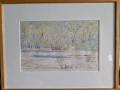 K. Kobayashi 水彩画 風景画 K. Kobayashi 水彩画 風景画 - メルカリ