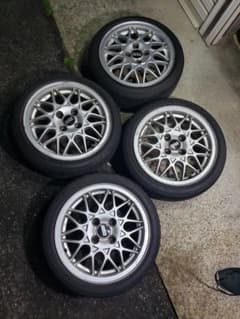 BBS 15インチ PCD100 4穴 6.5J - メルカリ