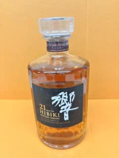 サントリー 響21年 HIBIKI 700ml 43％ 未開詮古酒 箱無し - メルカリ