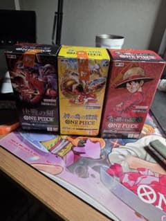 ONE PIECEカードゲーム 3種セット 決戦の刻 神の島の冒険のサムネイル