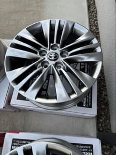 新型 アルファード 40系トヨタ純正 ホイール 新車外し 18インチ 4本