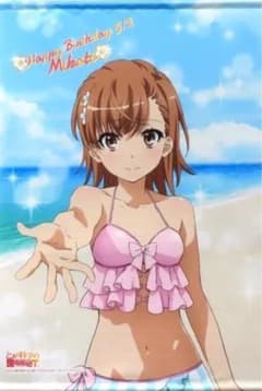 とある科学の超電磁砲T 御坂美琴 B2タペストリー バースデーのサムネイル