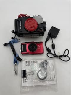 OLYMPUS TG-4 Tough 防水カメラ 潜水ハウジング PT-056 - メルカリ