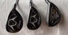 Titleistユーティリティ 19度 23.5度 27度 3本セット - メルカリ