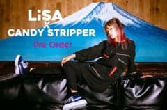 【LiSA×Candy Stripper】スニーカー （青）のサムネイル