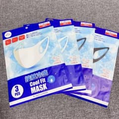 接触冷感クールフィットマスクのサムネイル