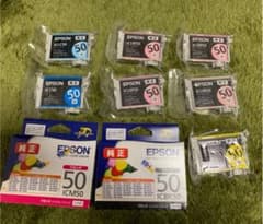 EPSON ICBK50 ICM50 IC6CL50(あまり色)まとめ売りのサムネイル