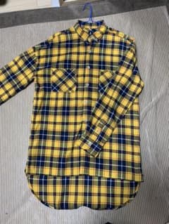 PLAY CLOTHING TOKYO フランネルロングテールチェックシャツのサムネイル