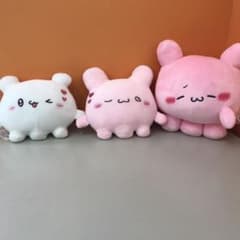 タグ付き　らぶいーず　ぬいぐるみ　すもっぴ　ぴょんちー　3点セット