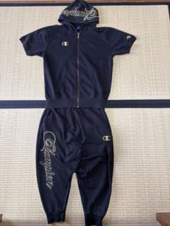 暴*威様 【Champion】チャンピオン 半袖ジャージ 上下セット セットアッのサムネイル