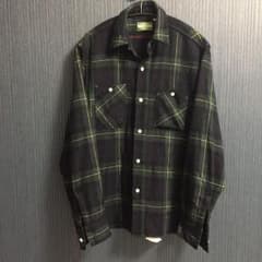 【sugar cane】ウールチェックシャツのサムネイル