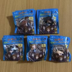 けいおん!! 十六茶 ストラップ 未開封 全5種 コンプリートセット