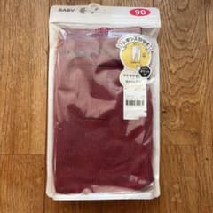 【新品】TOPVALU ベビーレギンス 90cm 赤のサムネイル