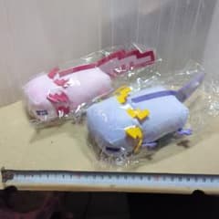 Minecraft　ウーパールーパー　ピンク　ブルー　セット