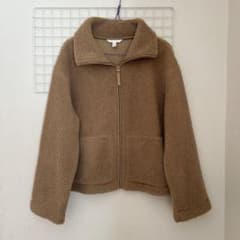 H&M ボアジャケット ブラウンのサムネイル