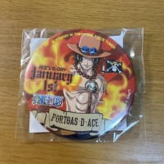 ONE PIECE エース　缶バッジ　ワンピースタワー　バースデー缶バッジのサムネイル