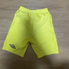 umbro サッカー/フットサル　インナースパッツ　Mサイズ   イエローのサムネイル