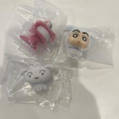 クレヨンしんちゃん ふわふわフロッキードール　シロ しんちゃんワニ山さんのサムネイル