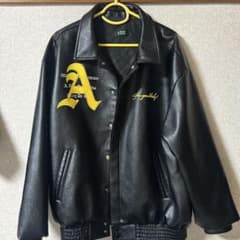 A.F.G.K. 刺繍レザーボンバージャケットのサムネイル