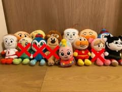 アンパンマン ぬいぐるみ 10体セットのサムネイル