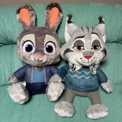 ズートピア BIGぬいぐるみ 2種セットのサムネイル