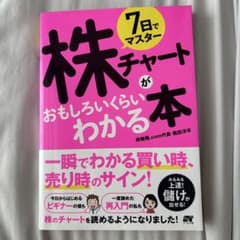 7日でマスター 株チャートがおもしろいくらいわかる本のサムネイル