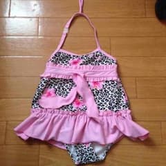 ROSE FANFAN 水着 100センチ ヒョウ柄のサムネイル