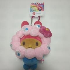 ミャクミャク サンリオ マイメロディ 日焼け カラビナ ぬいぐるみ