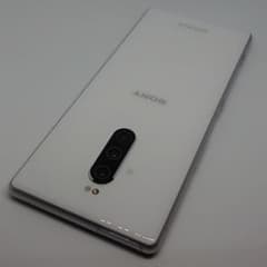 Xperia 1 White 64 GB Softbank 美品 ケース多数付のサムネイル