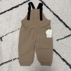 新品未使用！テータテート　ベージュ サロペット 90のサムネイル
