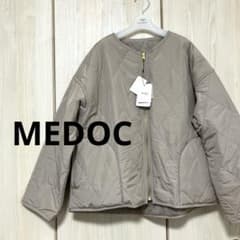【新品】 ヤマダヤ MEDOC リバーシブル ファー キルティング ブルゾン 新品】 ヤマダヤ MEDOC リバーシブル ファー キルティング ブルゾン