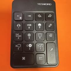 YESWORD X-18 Procreate用左手デバイス Bluetoothのサムネイル