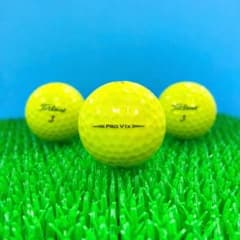 50】ロストボール タイトリスト PRO V1x 年代混合 イエロー20球B
