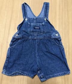 OshKosh B'gosh】デニムオーバーオール - メルカリ