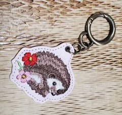 Cath Kidston ハリネズミ キーリング☆新品のサムネイル