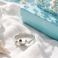 美品✨ 11.5号ティファニー リング ビーン シルバー925TIFFANY - メルカリ