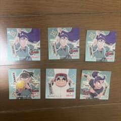 忍たま乱太郎 ラウンドワン ステッカー 6枚セット　バラ売り可のサムネイル