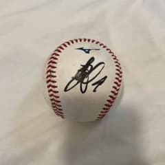 福岡ソフトバンクホークス　柳田悠岐　直筆サインボール　NPB 試合球　実使用球