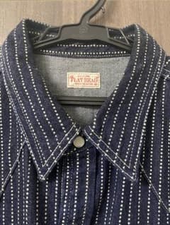 FLAT HEAD ウォバッシュ　デニム　ウェスタンシャツ　42 FLAT HEAD ウォバッシュ デニム ウェスタンシャツ 42 - メルカリ