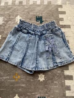 【専用】デニムショーパン 150 スカパンのサムネイル